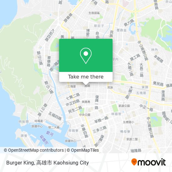 Burger King map