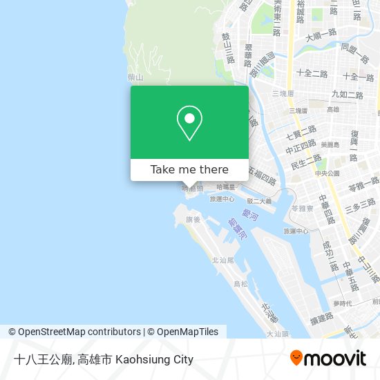 十八王公廟 map