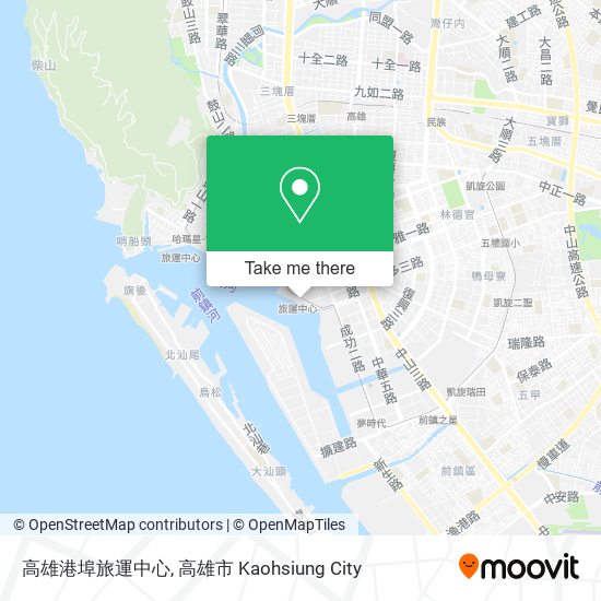 高雄港埠旅運中心 map