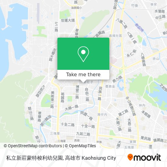 私立新莊蒙特梭利幼兒園地圖