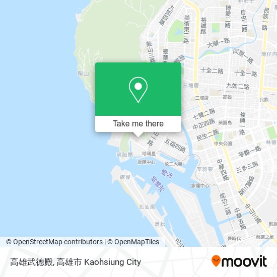 高雄武德殿 map