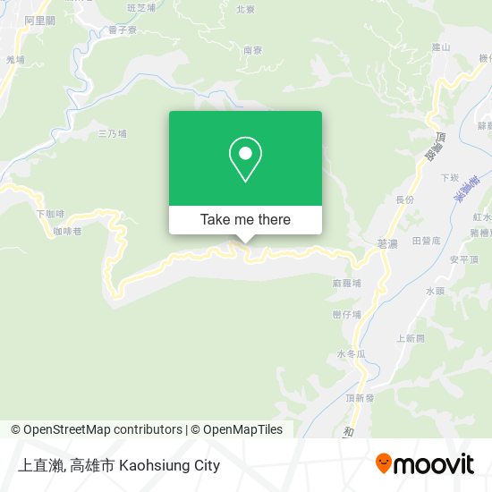 上直瀨地圖