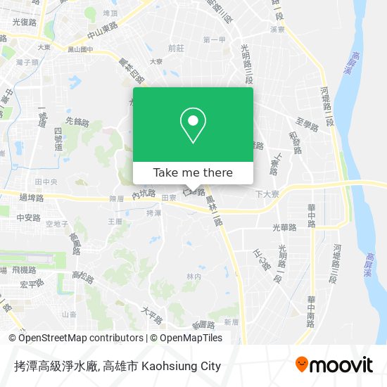拷潭高級淨水廠 map