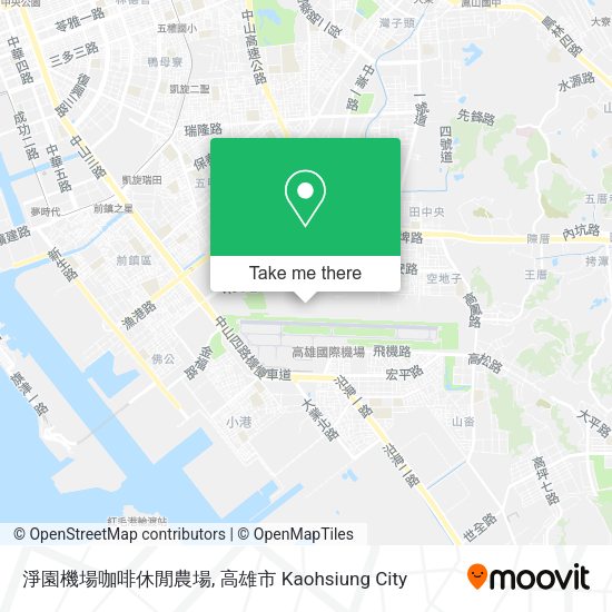 淨園機場咖啡休閒農場地圖