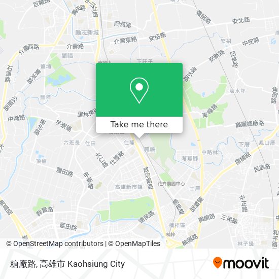 糖廠路 map