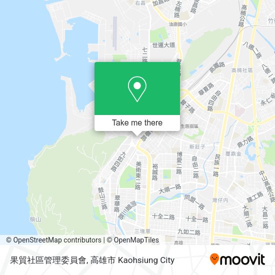 果貿社區管理委員會地圖