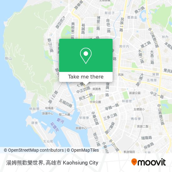 湯姆熊歡樂世界 map
