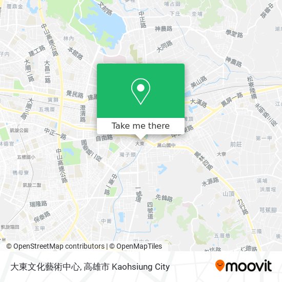 大東文化藝術中心 map