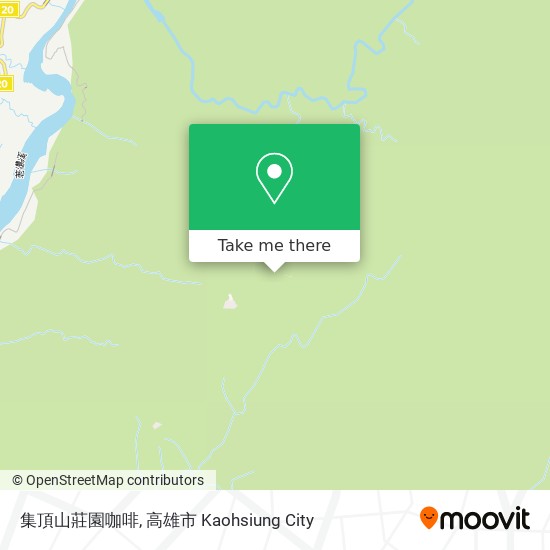 集頂山莊園咖啡 map