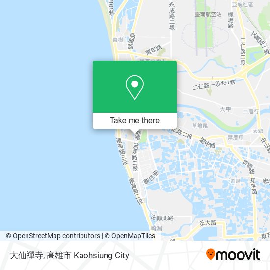 大仙禪寺 map