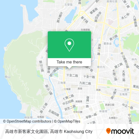 高雄市新客家文化園區 map