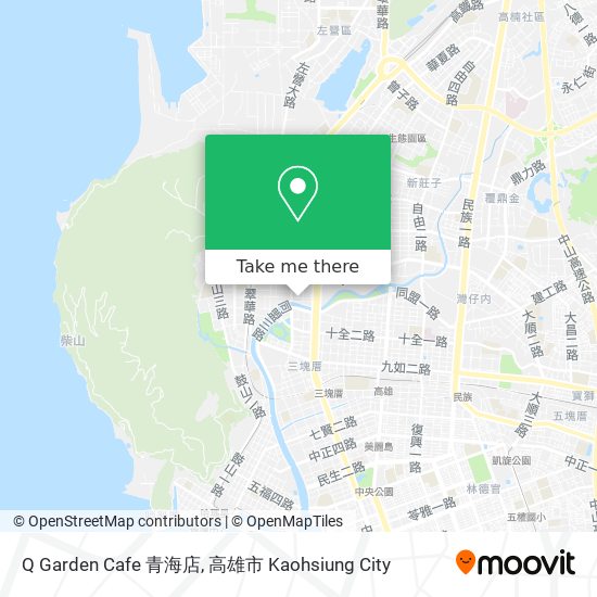 Q Garden Cafe 青海店 map