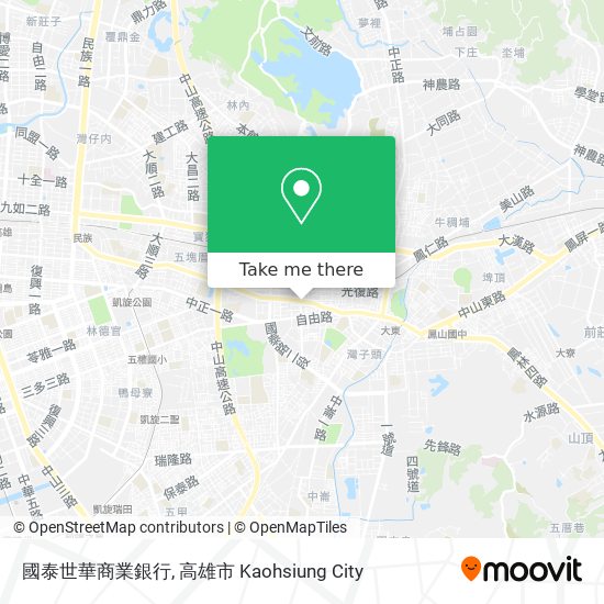 國泰世華商業銀行地圖