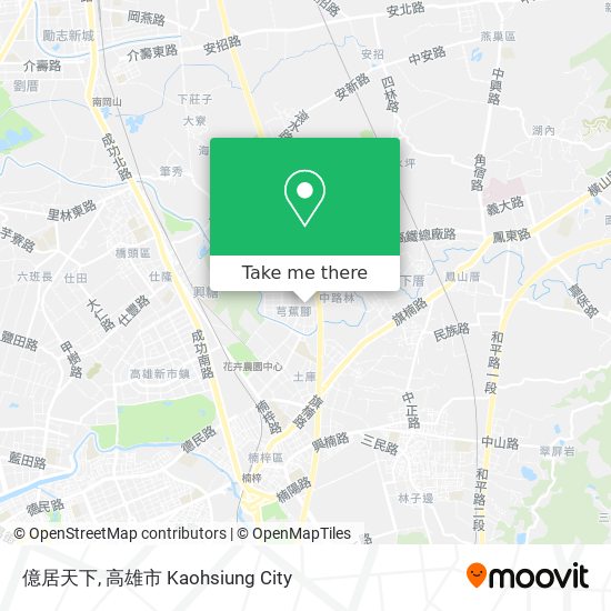 億居天下 map