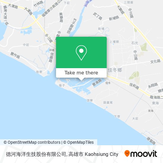 德河海洋生技股份有限公司 map
