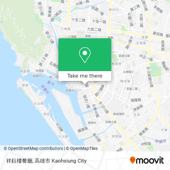 祥鈺樓餐廳 map