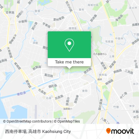 西南停車場 map