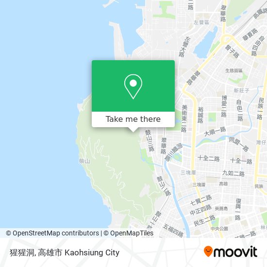 猩猩洞 map