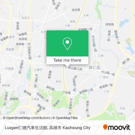 Luxgen仁德汽車生活館 map