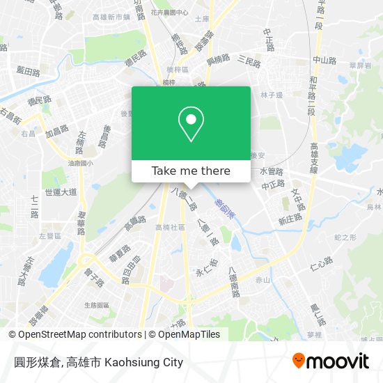 圓形煤倉 map