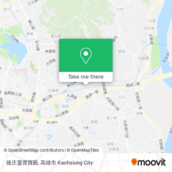 後庄靈霄寶殿地圖