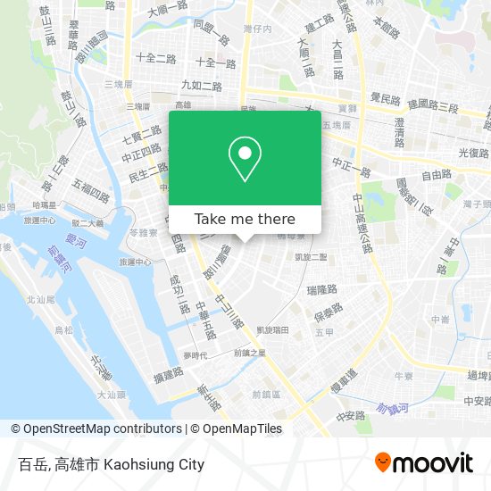 百岳 map