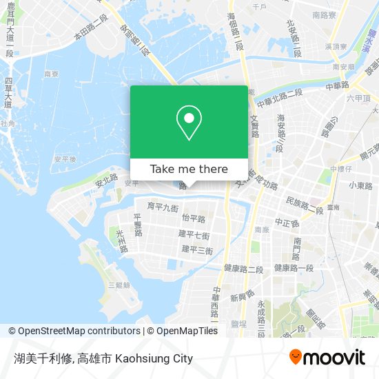 湖美千利修 map
