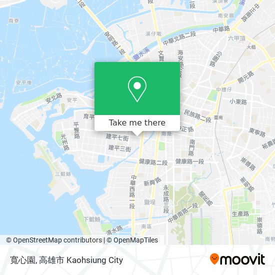 寬心園 map