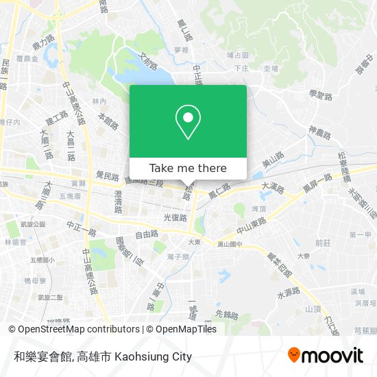 和樂宴會館地圖