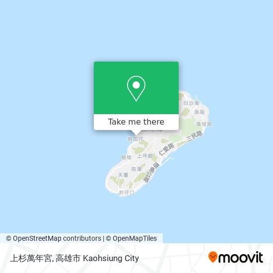 上杉萬年宮地圖