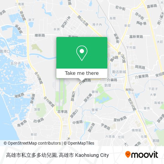 高雄市私立多多幼兒園地圖
