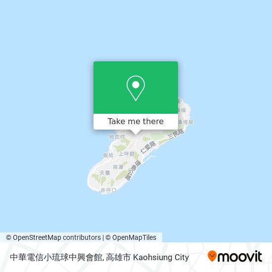 中華電信小琉球中興會館 map