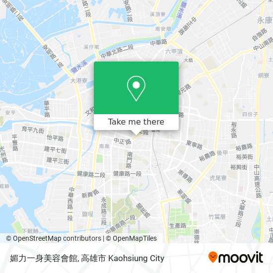 媚力一身美容會館地圖