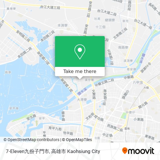 7-Eleven九份子門市地圖