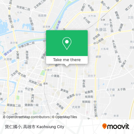 寶仁國小 map