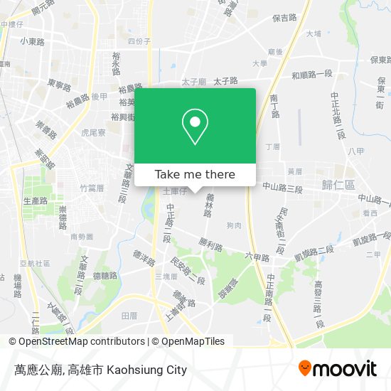 萬應公廟 map