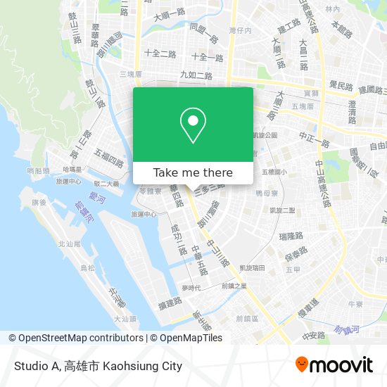 Studio A map