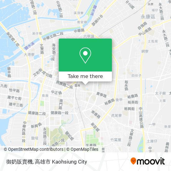 御奶販賣機 map