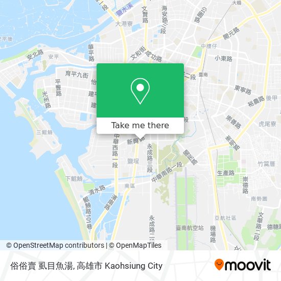 俗俗賣 虱目魚湯 map
