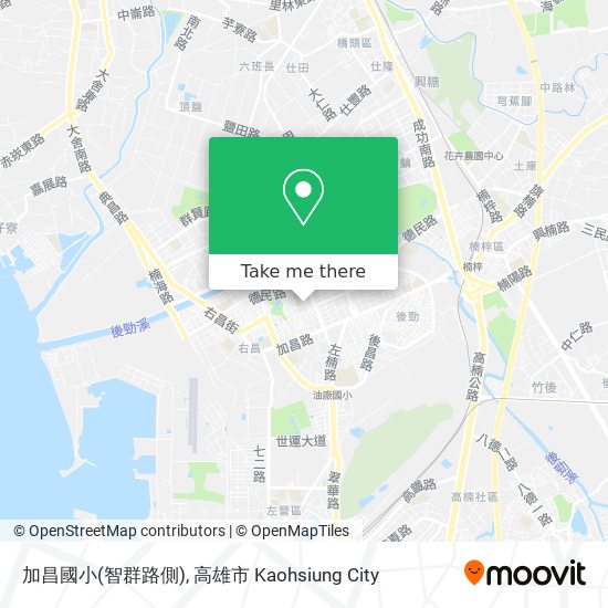 加昌國小(智群路側)地圖