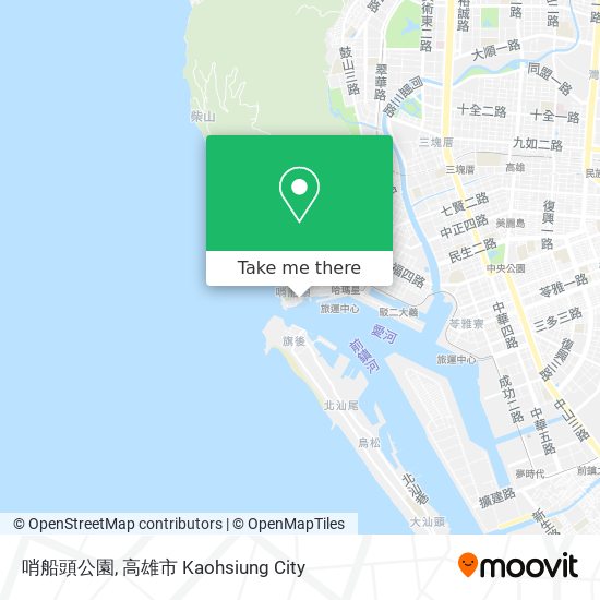 哨船頭公園 map