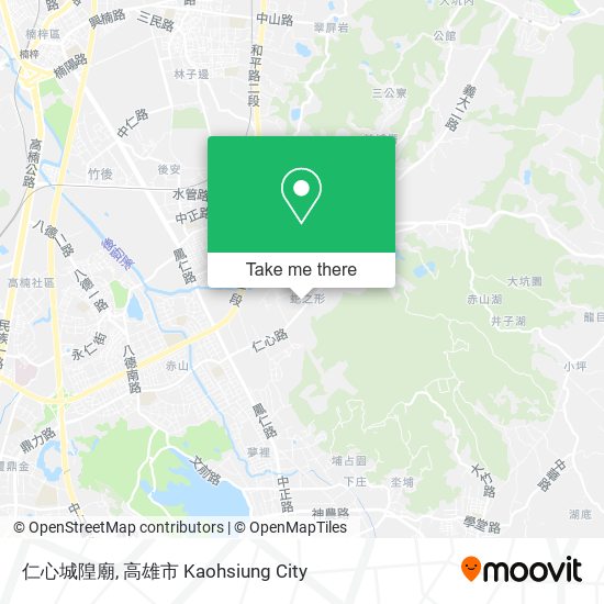 仁心城隍廟 map