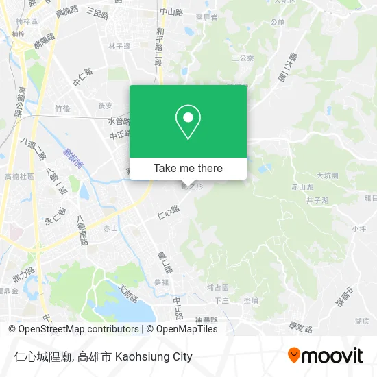 仁心城隍廟 map
