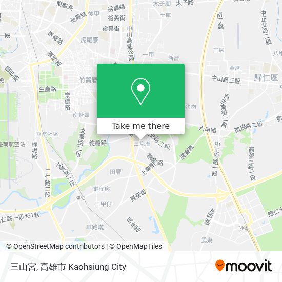 三山宮地圖