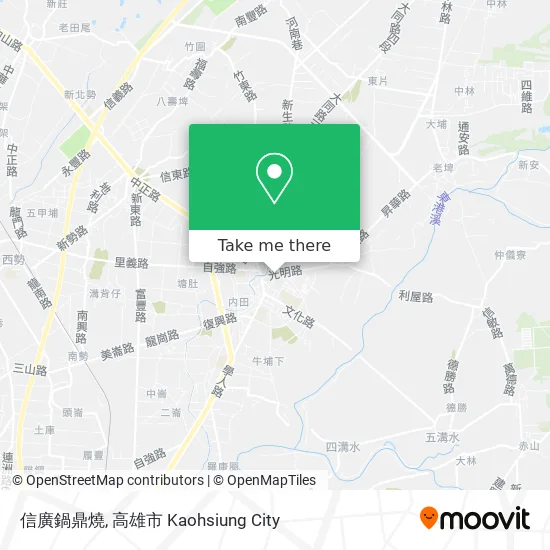 信廣鍋鼎燒 map