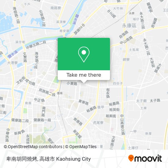 卑南胡同燒烤 map