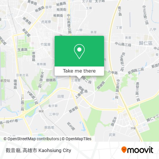 觀音廟地圖