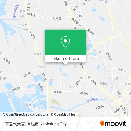 南巡代天宮地圖
