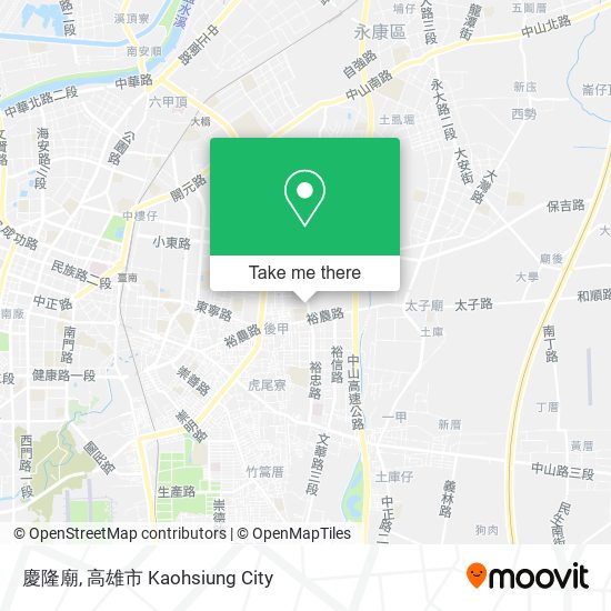 慶隆廟 map