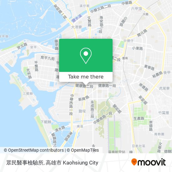 眾民醫事檢驗所 map
